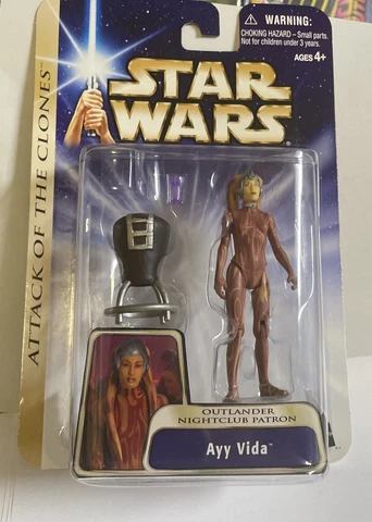 Star Wars: Episode 2 AOTC Ayy Vida Action Figure Outlander Nightclub Patron New Cover
