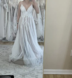 wedding dress Martina Liana Sz 4-6 - Picture 1 of 4