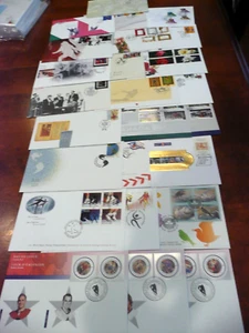 2001 CANADA FIRST DAY COVERS LOT 27 COVERS CPT YEAR UNADDRESSED CACHET $19.99 - Picture 1 of 5