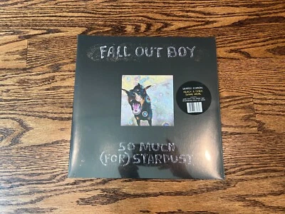 IN HAND - Fall Out Boy - So Much (For) Stardust Dark Matter Marble Vinyl SEALED - Image 1 of 2