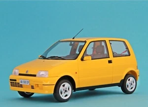 Fiat Cinquecento Sporting 1:18 1994 LM152A Gialla Yellow -  Laudoracing - Imagen 1 de 2