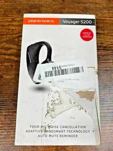 Plantronics "Voyager 5200"Four-Mic Noise Cancellation/Bluetooth Headset - Picture 1 of 5