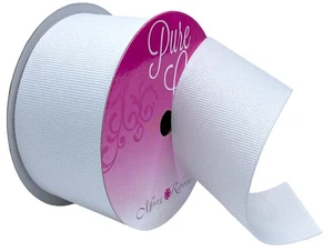 Morex Ribbon Dazzle 1.5"X3yd-White - 3 Pack - Picture 1 of 1