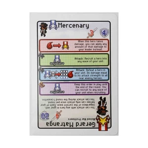 Level 99 Pixel Tactics Pixel Tactics - Mercenary /Gerard Matranga Bag NM - Picture 1 of 2