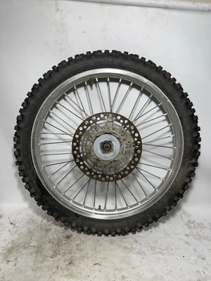 1995 Suzuki RM125 OEM roda dianteira reta! Takasago - Imagem 1 de 4