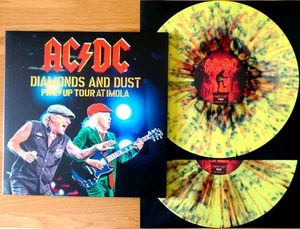 AC/DC - PWR UP AT IMOLA rare 2 LP LTD. SPLATTER VINYL live Italy 2025 SOUNDBOARD - Picture 1 of 3