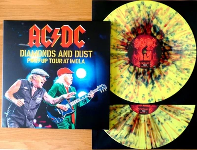 AC/DC - PWR UP AT IMOLA rare 2 LP LTD. SPLATTER VINYL live Italy 2025 SOUNDBOARD - Image 1 of 3