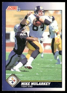 1991 Score #102 Mike Mularkey Pittsburgh Steelers Football Card - Picture 1 of 2