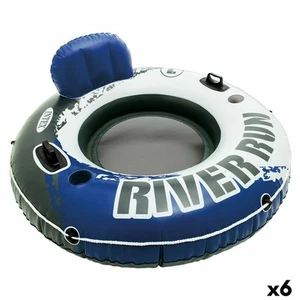 Sillón Hinchable para Piscina Intex River Run Azul Blanco 135 x 13,5 cm [6 Un - Imagen 1 de 5