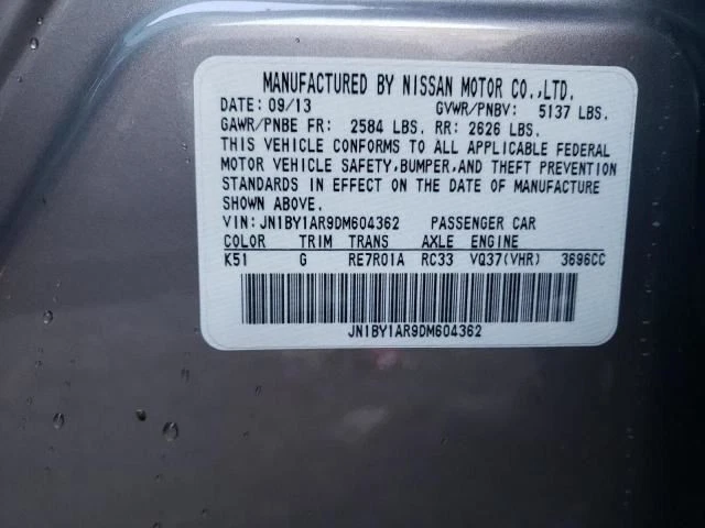Control de temperatura con sistema de aire forestal compatible con 11-13 INFINITI M37 127888 Foto 1 de 4