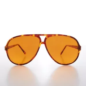 Tortoise Avaitor with Orange Lens - Tuner - Picture 1 of 3
