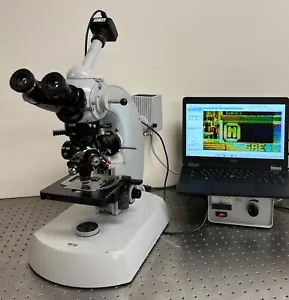 Zeiss Universal 3C Nomarski DIC Microscopio con fotocamera da 5 MP - Foto 1 di 9