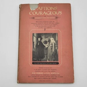 Captions Courageous - Bob Reisner and Hal Kapplow 1st Edition 3rd Printing 1958 - Picture 1 of 12