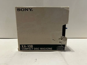 Sony XA-10B 10-Disc Compact Disc CD Magazine Cartridges w/ Sleeve - Picture 1 of 8