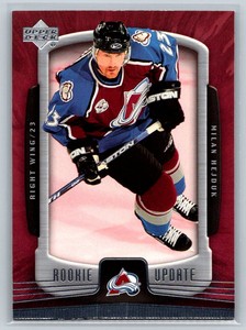 2005 Upper Deck Rookie Update #26 Milan Hejduk Colorado Avalanche