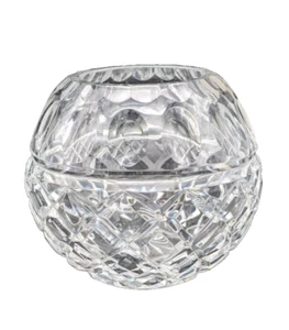 Imperlux Handcut 24% Lead Crystal Votive Candle Holder Vase Made in POLAND - Picture 1 of 6