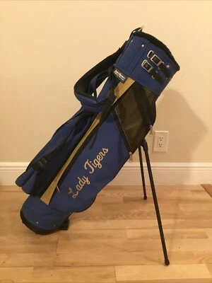 Bolsa de golf Jones Sports Co. Lady Tigers Stand con divisores de 3 vías y cubierta para lluvia Foto 1 de 4