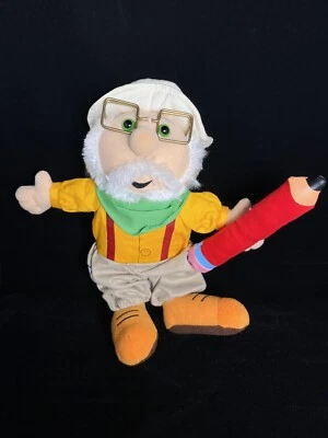 Muñeca Pappy Drewitt Pappyland TV Años 90 Espectáculo de Arte Niños PBS TLC Nostalgia Retro Foto 1 de 4