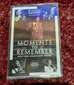 Bill Gloria Gaither Moments to Remember Their Homecoming Friends Cassette 1996 - Picture 1 of 5