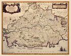 Province du Leinster Irlande - Jansson 1646 - 23,00 x 29,02