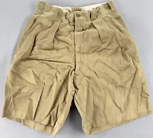 1956 Mens Army Khaki Shorts Shade 1 Hardwick DA-36-243-QM Short Waist 30 Vietnam - Picture 1 of 13