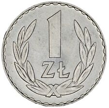Poland 1949 1 One Zloty Coin - Choice Uncirculated