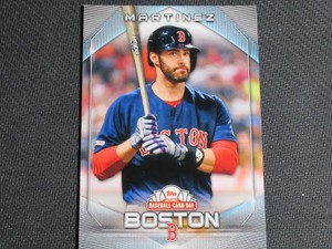 2020 Topps National Baseball Card Day J.D. Martinez #5--Boston Red Sox