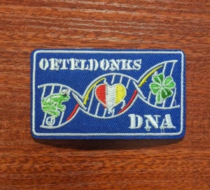 Oeteldonk Emblem Carnival Den Bosch Netherlands Embroidery Iron On Patch 3x1.75" - Picture 1 of 3