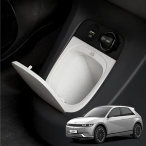 [NEW] HYUNDAI [IONIQ 5] TRASH CAN DUST BIN WASTE BASKET INTERIOR FOR 2022-2023 - Picture 1 of 5