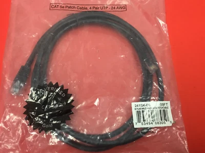 Cat. 5e Patch Cable - RJ45 Male-Male - NEW - Image 1 of 3
