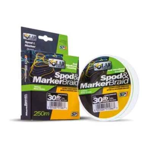 Tackle solar tackle y trenza marcador 30 lb x 250 m recubrimiento anti nudo de viento verde neón - Imagen 1 de 1