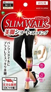 Slim Walk (SLIM WALK) Legs Short Stockings M ~ L Size Pure Beige From Japan