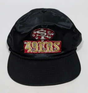 Amapro San Francisco 49ers Rhinestone Logo Snapback Nylon Hat Niners - Picture 1 of 8
