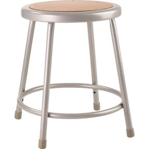 NPS® 18" Schwerlast Stahl Hocker, grau - Bild 1 von 4