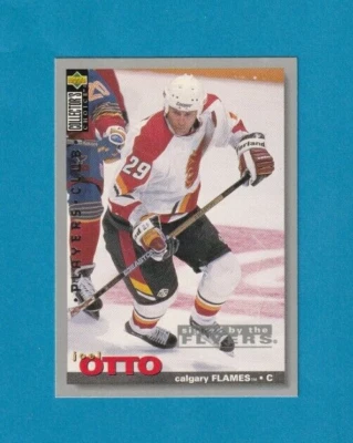 1995-96 Collector's Choice PLAYERS CLUB #88 Joel Otto CALGARY FLAMES - Image 1 of 2