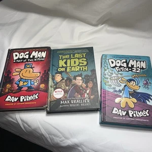 Dog Man Fetch-22 von Dav Pilkey Kinderbuch Hardcover plus 2 weitere Hardcover - Bild 1 von 10