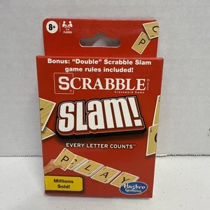 Scrabble SLAM! Crossword Game by Hasbro Gaming - NEW And Deck Of Cards Is Sealed - Picture 1 of 2