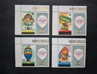 200 aniversario 1984. de vuelo tripulado, 1983 - globos, como nuevo Foto 1 de 2