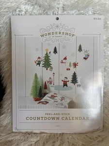 Wondershop PEEL-AND-STICK Decals/ADVENT CALENDAR Christmas - Picture 1 of 5