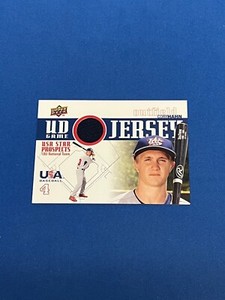 2009 Upper Deck Baseball USA Star Prospects Memorabilia Card of Cory Hahn!!