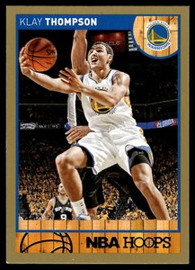 2013 Hoops #129 Klay Thompson Gold NRMT or Better