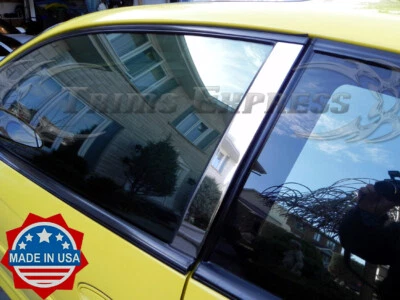 2000-2005 Chevy Monte Carlo 2Pc Pillar Post Trim Stainless Steel Door Cover - Image 1 of 4