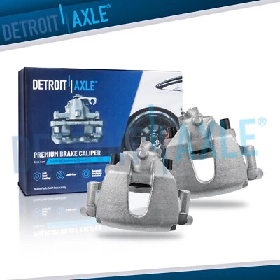 2.0L Front Left Right Disc Brake Calipers with Bracket Assembly for 2004 Mazda 3 Foto 1 de 4