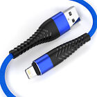 1m 2m 3m Heavy Duty Usb Fast Charger Data Sync Cable For Iphone 14 13 12 11 Ipad