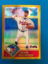 2003 Topps Chrome Gold Refractor #40 Kevin Millwood /449