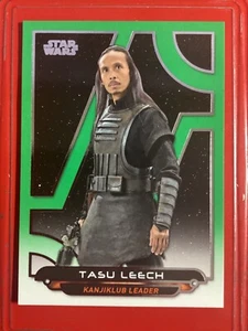 2017 Star Wars Galactic Files Reborn #TFA-17 TASU LEECH /199 !!! Green - Picture 1 of 2