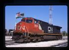 Diapositive ferroviaire originale CN Canadian National 2649 C44-9W à Chicago, IL