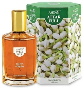 NEW AHSAN ATTAR FULL JASMINE PERFUME OIL FOR MEN & WOMEN LIMITED EDITION- 100 ML - Picture 1 of 3