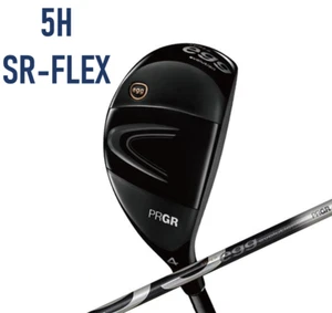 PRGR MENS HI-COR SUPER egg HYBRID 5H LOFT 23° M-40 STIFF-REGULAR FLEX w/Cover - Picture 1 of 7