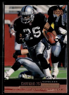 1999 Upper Deck #159 Napoleon Kaufman NRMT or Better - Image 1 of 2